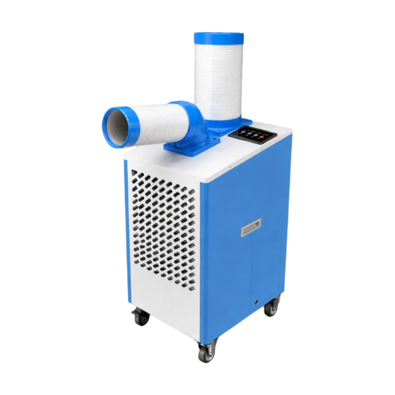 Trong thời tiết nắng nóng, mức tiêu thụ năng lượng ở các nhà máy, khách sạn tăng cao. Tại sao nên chọn điều hòa công nghiệp di động thay thế?